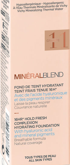 Vichy Mineral Blend Liquid Foundation 11 Granite 30ml
