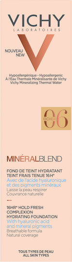 Vichy Mineral Blend Liquid Foundation 06 Ocher 30ml