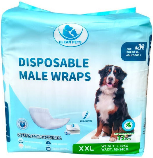 Clean Pets Bodenwindeln Für Hunde 12 Stück