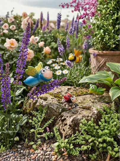 Koopman Metal Garden Decoration 12.5x7.3x12.5cm 252213430