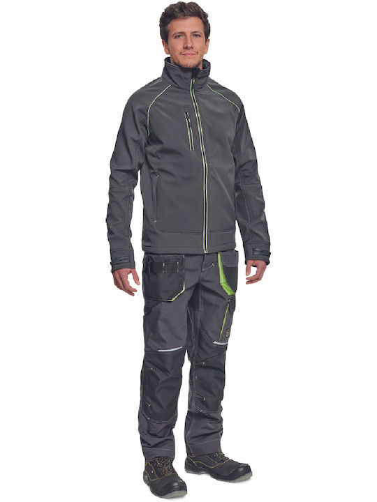 Cerva Μπουφάν Εργασίας Softshell Γκρι
