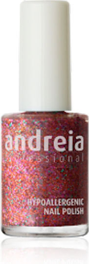 Andreia Professional Hypoallergenic Glitter Βερνίκι Νυχιών Πολύχρωμο 153 14ml