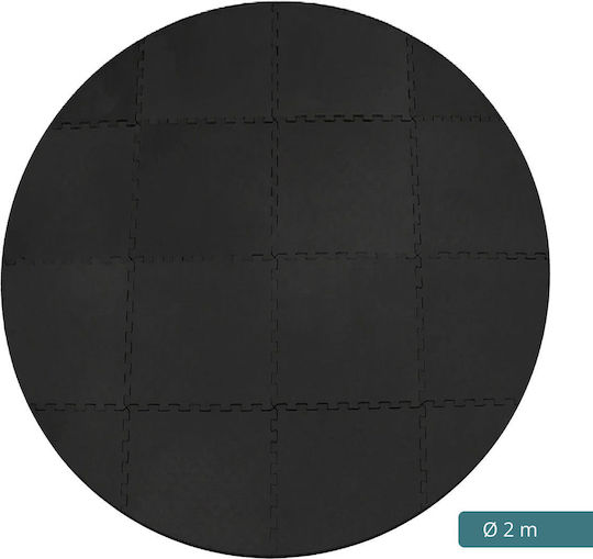 Relaxdays Pad Pentru Piscină 200x200cm Negru