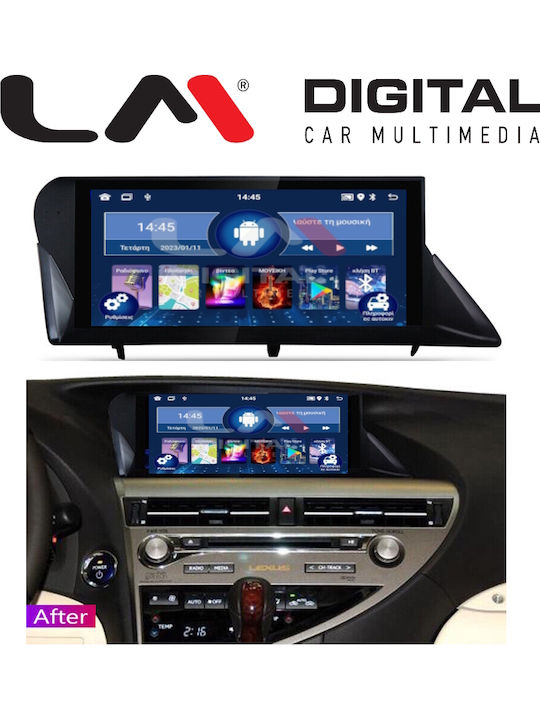 LM Digital Auto-Audiosysteme für Lexus RX 2009 > 2014 Bluetooth USB Eingebautes Wi-Fi GPS Apple CarPlay Android Auto