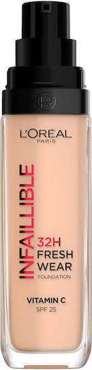L'Oreal Paris Infaillible 32H Fresh Wear Liquid Foundation 145 Rose Beige 30ml