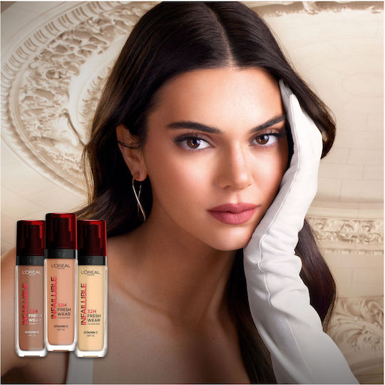 L'Oreal Paris Infaillible 32H Fresh Wear Liquid Foundation 200 Golden Sand 30ml