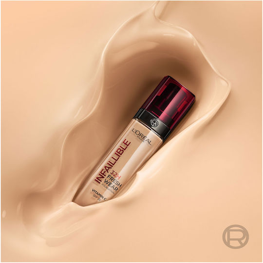 L'Oreal Paris Infaillible 32H Fresh Wear Liquid Make Up 110 Rose Vanilla 30ml