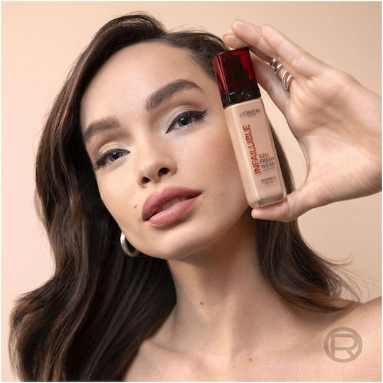 L'Oreal Paris Infaillible 32H Fresh Wear Liquid Foundation 320 Toffee 30ml