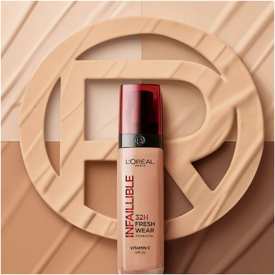 L'Oreal Paris Infaillible 32H Fresh Wear Liquid Foundation 220 Sand 30ml