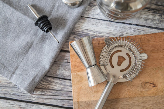 Kitchen Craft Doppelter Bar Spirit Measures mit einer Kapazität von 25/50ml Inox