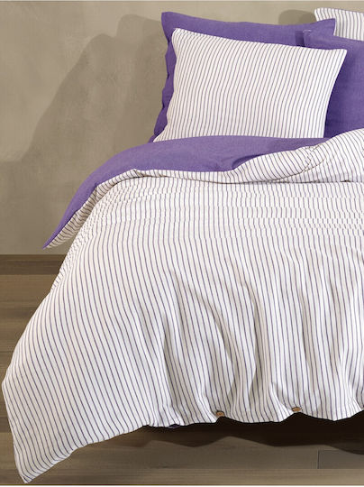 SteweHome Σετ Διπλή 200x220cm Ριγέ