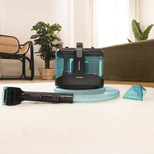 Cecotec Conga 2000 Carpet&Spot Clean Max Σκούπα Υγρών / Στερεών 550W με Πλαστικό Κάδο 1lt Πράσινη