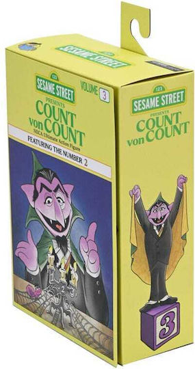 Neca Sesame Street: Ultimate The Count Φιγούρα Δράσης