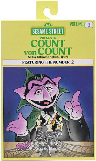Neca Sesame Street: Ultimate The Count Φιγούρα Δράσης