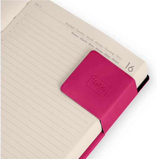 Daily Diary Legami 2026/2027 16-Month 12x18cm Raspberry Jam G2716018