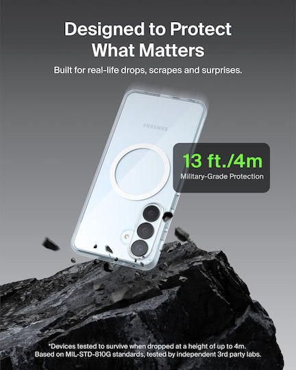 Belkin Sheerforce Back Cover Σιλικόνης / Πλαστικό Διάφανο (Galaxy S26+)