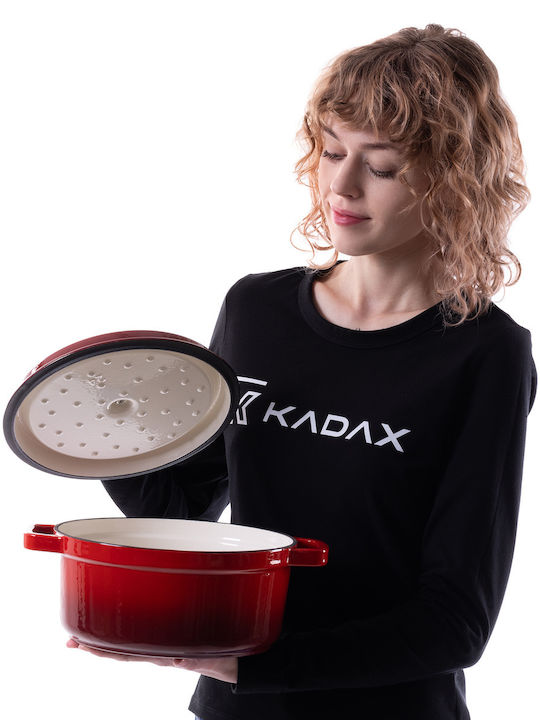 Kadax Γάστρα Στρογγυλή Μαντεμένια 4.5lt