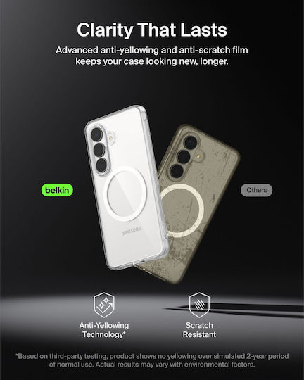 Belkin Sheerforce Back Cover Διάφανο (Galaxy S26)