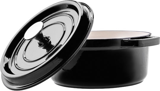 Kadax Round Cast Iron Dutch Oven 4.5lt