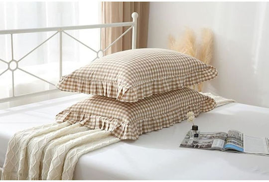 SteweHome Σετ Αδιάβροχες Μπεζ 50x70cm STE-020898-P20898