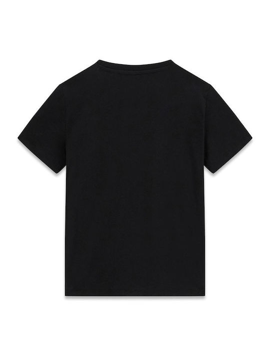 Guess Детска Туника С Къс Ръкав Черна L6gi25