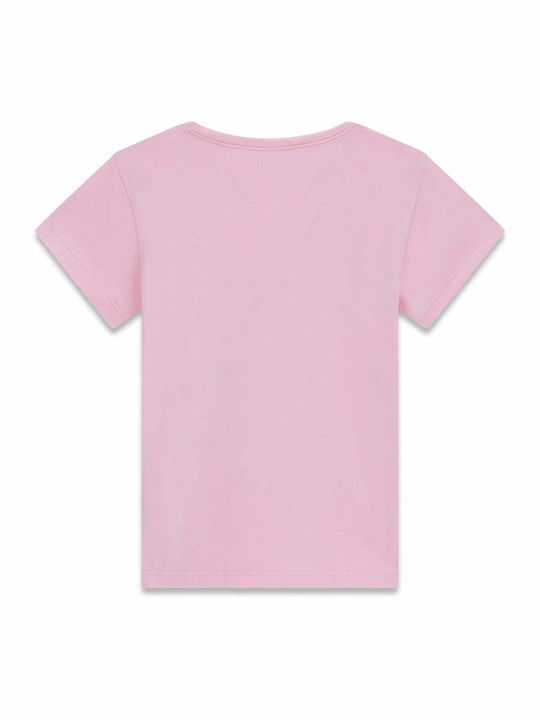Guess Kids Short-Sleeved Shirt Pink K6gi02