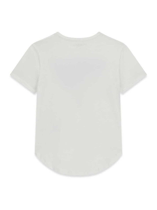 Guess Детска Туника С Къс Ръкав Бяла J6gi13