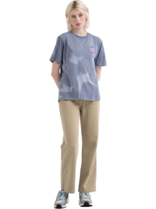 Women's Polka Dot Purple T-shirt