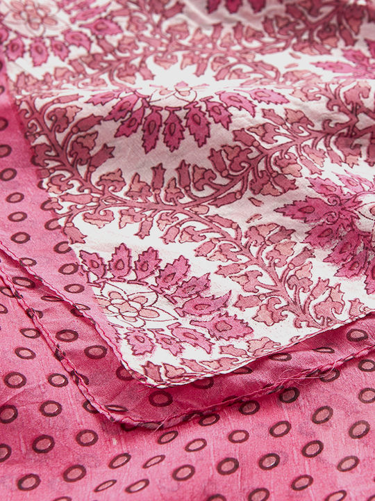 Verde Women's Silk Multicolour Shawl