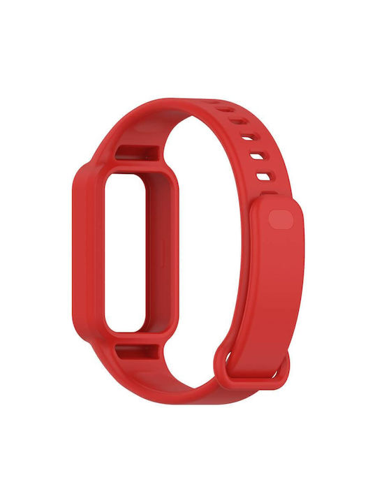 Λουράκι Solid Color Silicone Band Xiaomi Smart Band 9 Active Red Λουράκι Solid Color Silicone Band Xiaomi Smart Band 9 Active Red