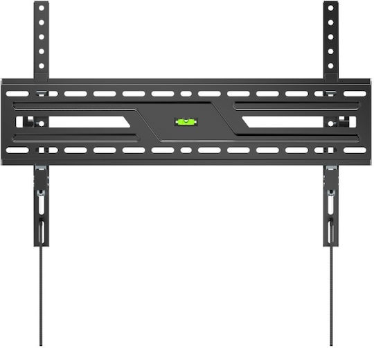 Brateck Βάση Τηλεόρασης Τοίχου έως 86" και 75kg Μαύρο