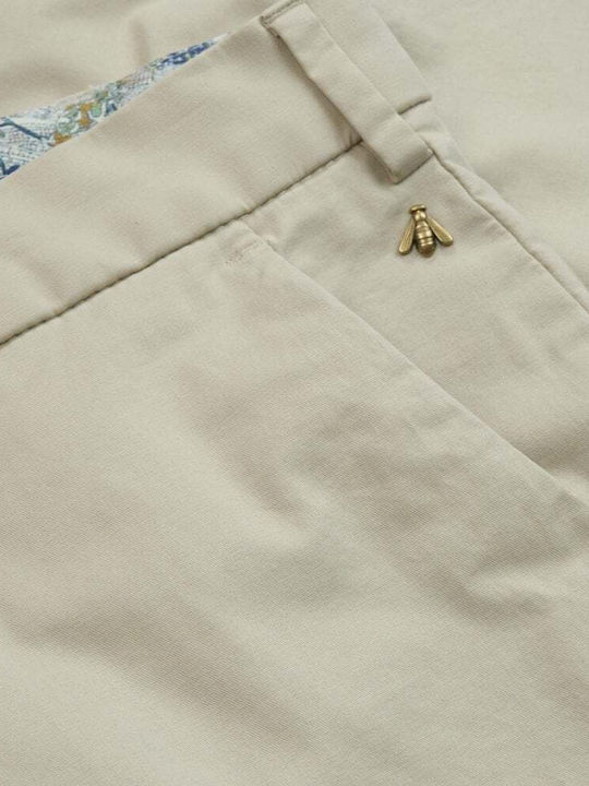 Bonn Men's Trousers Chinos Elastic Light Beige