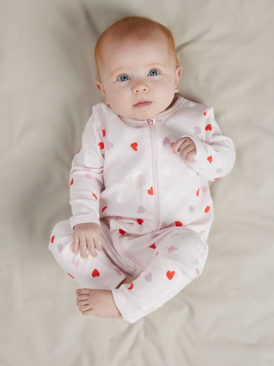 Name It Set Baby-Strampler Pink Herz