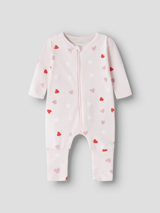 Name It Set Baby-Strampler Pink Herz