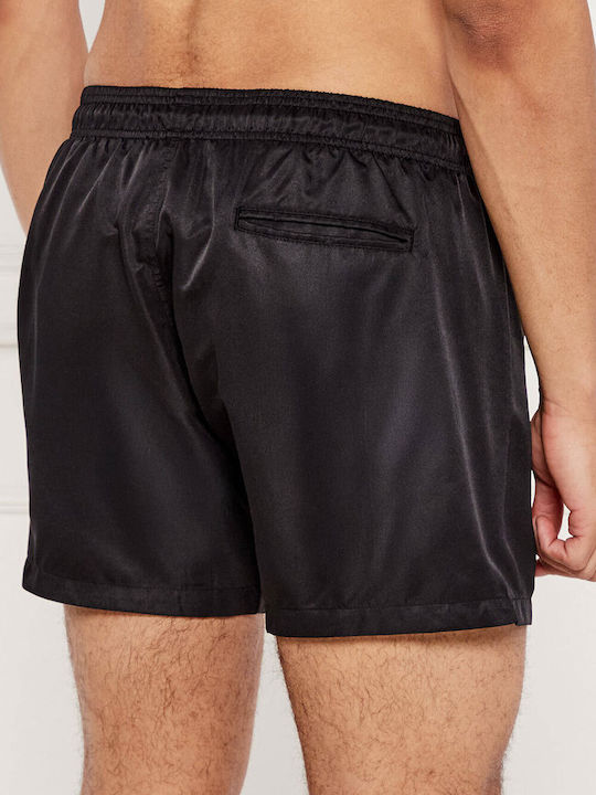 Plein Sport Costum De Baie Bărbați Bermude Negru Plein Sport Costum De Baie Bărbați Bermude Negru