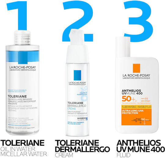 La Roche Posay Oil Infused Ultra Мицеларна Вода Премахване на водоустойчив грим Лице 400мл