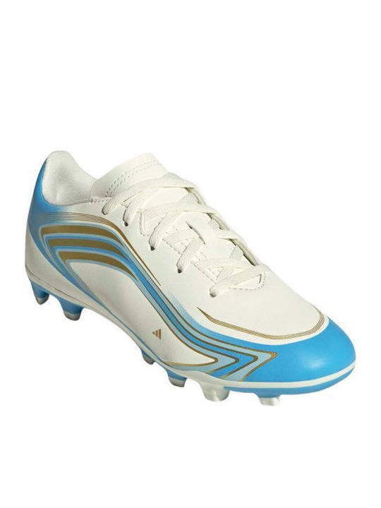 F50 Messi Club TF Παιδικά Ποδοσφαιρικά Παπούτσια με Σχάρα Μπεζ