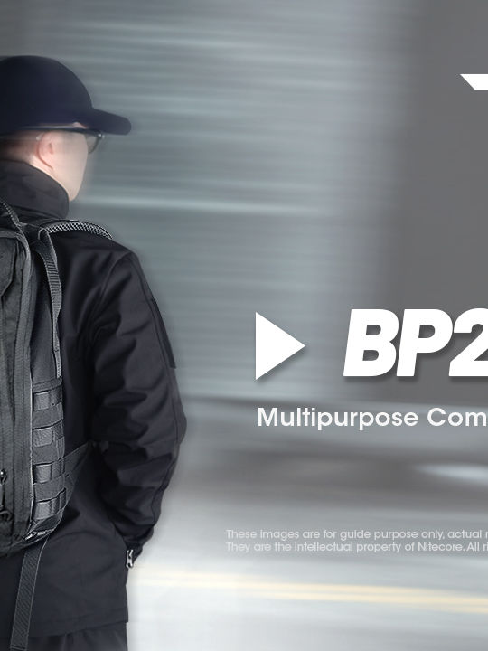 NiteCore Backpack Αδιάβροχο 23lt Μαύρο