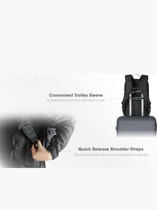 NiteCore Backpack Αδιάβροχο 23lt Μαύρο