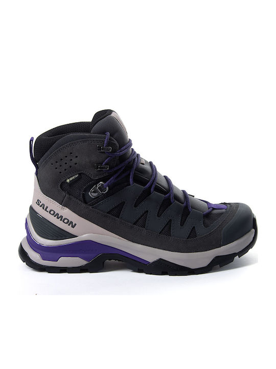 Salomon Damentliche Wanderschuhe Wasserdicht mit Gore-Tex-Membran Grau Salomon Damentliche Wanderschuhe Wasserdicht mit Gore-Tex-Membran Grau