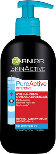 Garnier SkinActive PureActive Intensive Gel Reinigung Gesicht für Akne-anfällige Haut 200ml