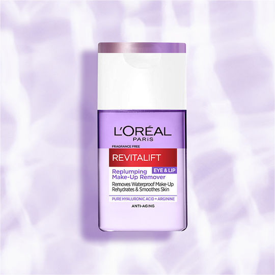 L'Oreal Paris Revitalift Eye & Lip Lotion Makeup Remover Eyes & Lips 125ml