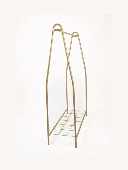 SteweHome SteweHome Kleiderständer aus Metall Gold 37x37x145cm