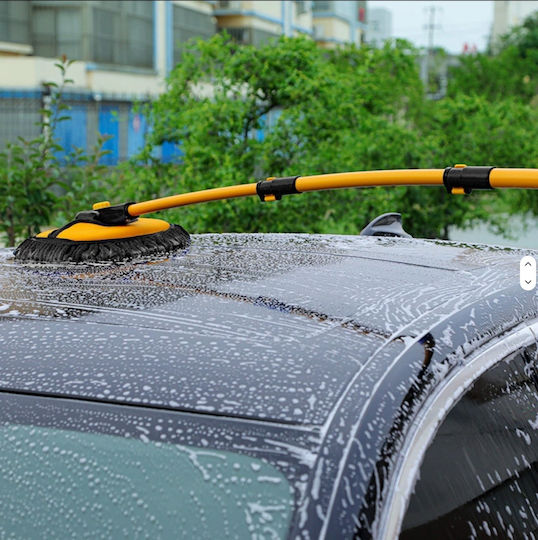 Auto-Reinigung Bürste 3 1 Verstellbarer Teleskopgriff 50-102cm Kopf Microfiber Chenille