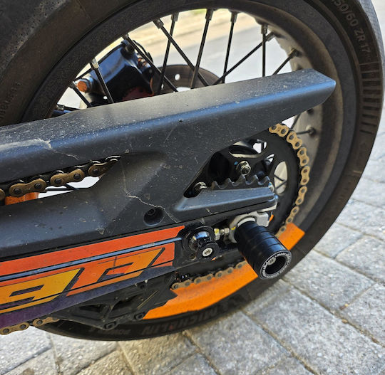 Protective Motorcycle Sliders Rear Wheel Ktm 390 Smc R Enduro R Adventure R 2025-2026