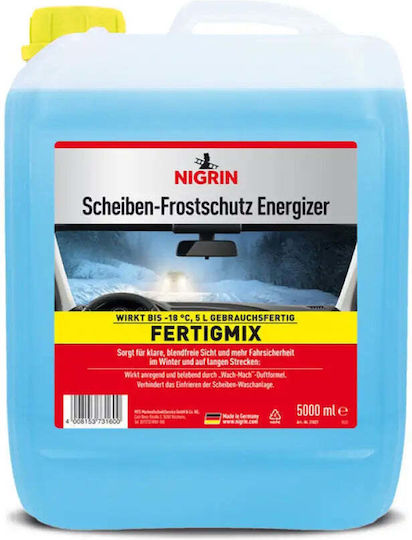 Nigrin Antifreeze Liquid Car Window Cleaner 5lt