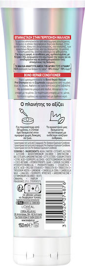 L'Oreal Paris Elvive Bond Repair Conditioner Αναδόμησης/Θρέψης για Ταλαιπωρημένα Μαλλιά 150ml