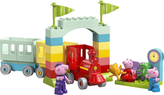LEGO Duplo Trenul Călătorie cu Bunicul Pig pentru 2+ Ani 35 Bucăți
