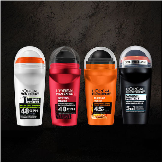 L'Oreal Paris Men Expert Shirt Protect Αποσμητικό 48h σε Roll-On 50ml