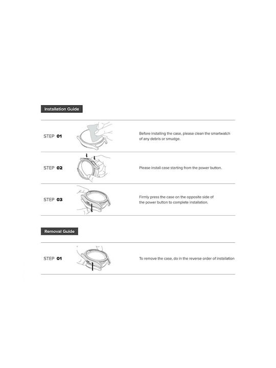 Ringke Slim 2-Pack Galaxy Watch 8 44 mm Clear & Matte Black